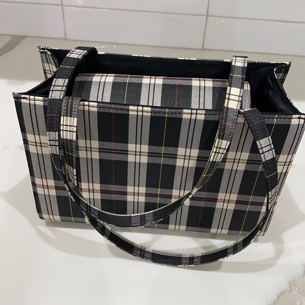 WOMAN’S TOTE PLAID